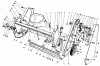 Toro 38185 - CCR 2000 Snowthrower, 1987 (7000001-7999999) Listas de piezas de repuesto y dibujos HOUSING ASSEMBLY