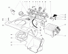 Toro 38185 - CCR 2000 Snowthrower, 1989 (9000001-9999999) Listas de piezas de repuesto y dibujos CONTROL PANEL & SHROUDING ASSEMBLY