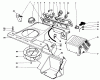 Toro 38186 - CCR 2000 Snowthrower, 1990 (0000001-0999999) Listas de piezas de repuesto y dibujos CONTROL PANEL & SHROUDING ASSEMBLY