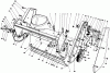 Toro 38186 - CCR 2000 Snowthrower, 1990 (0000001-0999999) Listas de piezas de repuesto y dibujos HOUSING ASSEMBLY