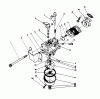 Toro 38186 - CCR 2000 Snowthrower, 1994 (4900001-4999999) Listas de piezas de repuesto y dibujos CARBURETOR ASSEMBLY (ENGINE MODEL 47PP3-5)