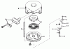 Toro 38240 (421) - 421 Snowthrower, 1979 (9000001-9999999) Ersatzteile REWIND STARTER NO. 590473