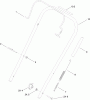 Toro 38272 (180) - Power Clear 180 Snowthrower, 2011 (311003001-311999999) Ersatzteile HANDLE ASSEMBLY