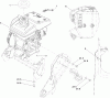 Toro 38282 (180) - Power Clear 180 Snowthrower, 2011 (311003001-311999999) Listas de piezas de repuesto y dibujos ENGINE ASSEMBLY