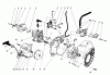 Toro 38350 - Gas Power Shovel Snowthrower, 1984 (4000001-4999999) Listas de piezas de repuesto y dibujos ENGINE ASSEMBLY