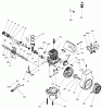 Toro 38416 (2400) - CCR 2400 Snowthrower, 1997 (7900001-7999999) Listas de piezas de repuesto y dibujos ENGINE TECUMSEH MODEL NO. HSK850 TYPE 8312B