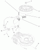 Toro 38430 (3000) - CCR 3000 Snowthrower, 1998 (8900001-8999999) Listas de piezas de repuesto y dibujos ENGINE ASSEMBLY (MODEL NO. 38430 & 38431) #2