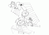 Toro 38435 (3000) - CCR 3000 Snowthrower, 1997 (7900001-7999999) Listas de piezas de repuesto y dibujos DISCHARGE CHUTE ASSEMBLY