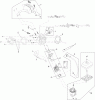Toro 38454 (621 ZE) - Power Clear 621 ZE Snowthrower, 2013 (SN 313000001-313001999) Listas de piezas de repuesto y dibujos ENGINE ASSEMBLY NO. 1