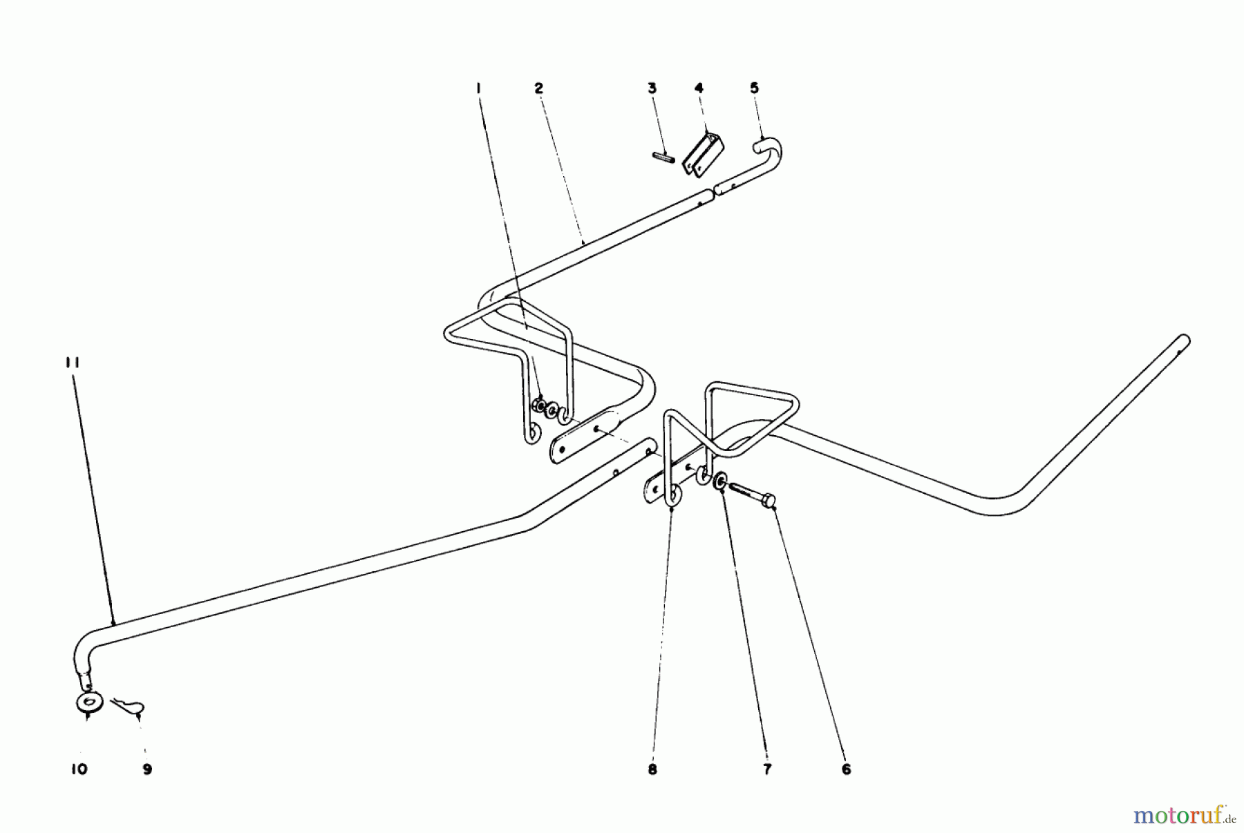 Toro Neu Blowers/Vacuums/Chippers/Shredders 62933 - Toro 5 hp Lawn Blower, 1987 (7000001-7999999) HITCH KIT MODEL NO. 59087 (OPTIONAL)