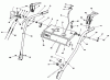 Toro 38510 (624) - 624 Power Shift Snowthrower, 1992 (2000001-2999999) Listas de piezas de repuesto y dibujos HANDLE ASSEMBLY