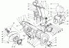 Toro 38510 (624) - 624 Power Shift Snowthrower, 1992 (2000001-2999999) Listas de piezas de repuesto y dibujos HOUSING & CHUTE ASSEMBLY