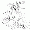 Toro 38513 (624) - 624 Power Shift Snowthrower, 1990 (0000001-0999999) Ersatzteile TRACTION DRIVE ASSEMBLY