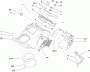 Toro 38515 (2450) - CCR 2450 GTS Snowthrower, 2011 (311000001-311999999) Listas de piezas de repuesto y dibujos SHROUD AND CONTROL PANEL ASSEMBLY