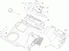 Toro 38517 (3650) - CCR 3650 GTS Snowthrower, 2007 (270010001-270999999) Ersatzteile SHROUD AND CONTROL PANEL ASSEMBLY