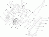 Toro 38518 (3650) - CCR 3650 GTS Snowthrower, 2007 (270000001-270010000) Listas de piezas de repuesto y dibujos IMPELLER DRIVE ASSEMBLY