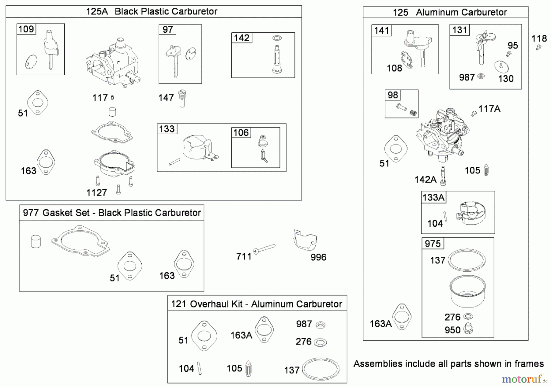 Toro Neu Snow Blowers/Snow Throwers Seite 1 38518 (3650) - Toro CCR 3650 GTS Snowthrower, 2007 (270010001-270999999) CARBURETOR ASSEMBLY BRIGGS AND STRATTON 084233-0198-E8