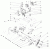 Toro 38520 (724) - 724 Power Shift Snowthrower, 1989 (9000001-9999999) Listas de piezas de repuesto y dibujos TRACTION DRIVE ASSEMBLY