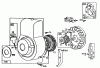Toro 58431 - 3.5 hp Edger, 1987 (7000001-7999999) Spareparts ENGINE BRIGGS & STRATTON MODEL NO. 80332 TYPE NO. 1655-01 #1