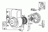 Toro 58431 - 3.5 hp Edger, 1990 (0000001-0999999) Pièces détachées ENGINE BRIGGS & STRATTON MODEL NO. 80332 TYPE NO. 1655-01