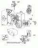 Toro 38566 (1132) - 1132 Power Shift Snowthrower, 1990 (0000001-0999999) Listas de piezas de repuesto y dibujos ENGINE BRIGGS & STRATTON MODEL 252416 TYPE 0756-01 & 0757-01 (MODEL NO. 38580 & 38566) #2