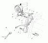 Toro 38580 (1132) - 1132 Power Shift Snowthrower, 1991 (1000001-1999999) Ersatzteile LIGHT ASSEMBLY