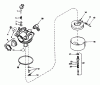 Toro 58432 - 2-Cycle Edger, 1988 (8000001-8999999) Listas de piezas de repuesto y dibujos CARBURETOR TECUMSEH NO. 632515
