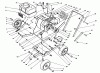 Toro 58432 - 2-Cycle Edger, 1989 (9000001-9999999) Listas de piezas de repuesto y dibujos FRAME ASSEMBLY