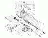 Toro 38574 (828) - 828 Power Shift Snowthrower, 1992 (2000001-2999999) Ersatzteile TRANSMISSION ASSEMBLY NO. 66-8030