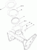 Toro 38587 - Power Clear Snowthrower, 2011 (311000001-311020000) Listas de piezas de repuesto y dibujos CHUTE CONTROL ASSEMBLY #1