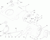 Toro 38587 - Power Clear Snowthrower, 2011 (311000001-311020000) Listas de piezas de repuesto y dibujos SHROUD ASSEMBLY