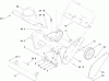 Toro 38589 - Power Clear Snowthrower, 2011 (311000001-311999999) Ersatzteile MAIN FRAME ASSEMBLY