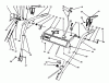 Toro 38590 (1232) - 1232 Power Shift Snowthrower, 1996 (6900001-6999999) Listas de piezas de repuesto y dibujos HANDLE ASSEMBLY