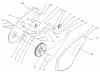 Toro 38600 - Snow Commander Snowthrower, 2004 (240000001-240999999) Listas de piezas de repuesto y dibujos IMPELLER DRIVE ASSEMBLY