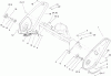 Toro 38600 - Snow Commander Snowthrower, 2007 (270000001-270999999) Listas de piezas de repuesto y dibujos UPPER HOUSING AND SIDE PLATE ASSEMBLY