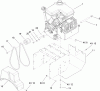 Toro 38606 (622R) - 622R Power Throw Snowthrower, 2007 (270000001-270999999) Ersatzteile ENGINE ASSEMBLY