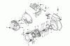Toro 62018 (T1800) - Generator, T1800, 1985 (5000001-5999999) Ersatzteile REWIND STARTER & MAGNETO ASSEMBLY