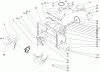 Toro 38641 (1028 LXE) - Power Max 1028 LXE Snowthrower, 2007 (270000001-270999999) Ersatzteile AUGER AND HOUSING ASSEMBLY