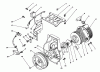Toro 62025 (T2500) - Generator, T2500, 1983 (3000001-3999999) Ersatzteile REWIND STARTER & MAGNETO ASSEMBLY