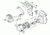 Toro 62025 (T2500) - Generator, T2500, 1988 (8000001-8999999) Ersatzteile REWIND STARTER & MAGNETO ASSEMBLY