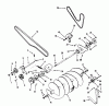 Toro 79360 - 42" Snowthrower, 300 Series Garden Tractors, 1993 (3900001-3999999) Ersatzteile AUGER ASSEMBLY