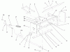 Toro 79360 - 42" Snowthrower, 300 Series Garden Tractors, 2001 (210000001-210999999) Ersatzteile HOUSING AND ATTACHMENT SYSTEM