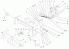 Toro 79365 - 42" Single-Stage Snowthrower, 5xi Garden Tractors, 2000 (200000001-200999999) Listas de piezas de repuesto y dibujos AUGER AND DRIVE ASSEMBLY