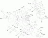 Toro 79482 - 44" Two-Stage Snowthrower, XT Series Garden Tractors, 2006 (260000001-260999999) Ersatzteile AUGER HOUSING AND CHUTE ASSEMBLY