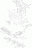 Toro OEM-190-032 - 42in Two-Stage Snowthrower, 2010 (1-1) Ersatzteile HOUSING, AUGER AND GEARBOX ASSEMBLY