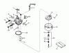 Toro 58007 - 20" Tiller, 1980 (0000001-0999999) Ersatzteile CARBURETOR NO. 631921