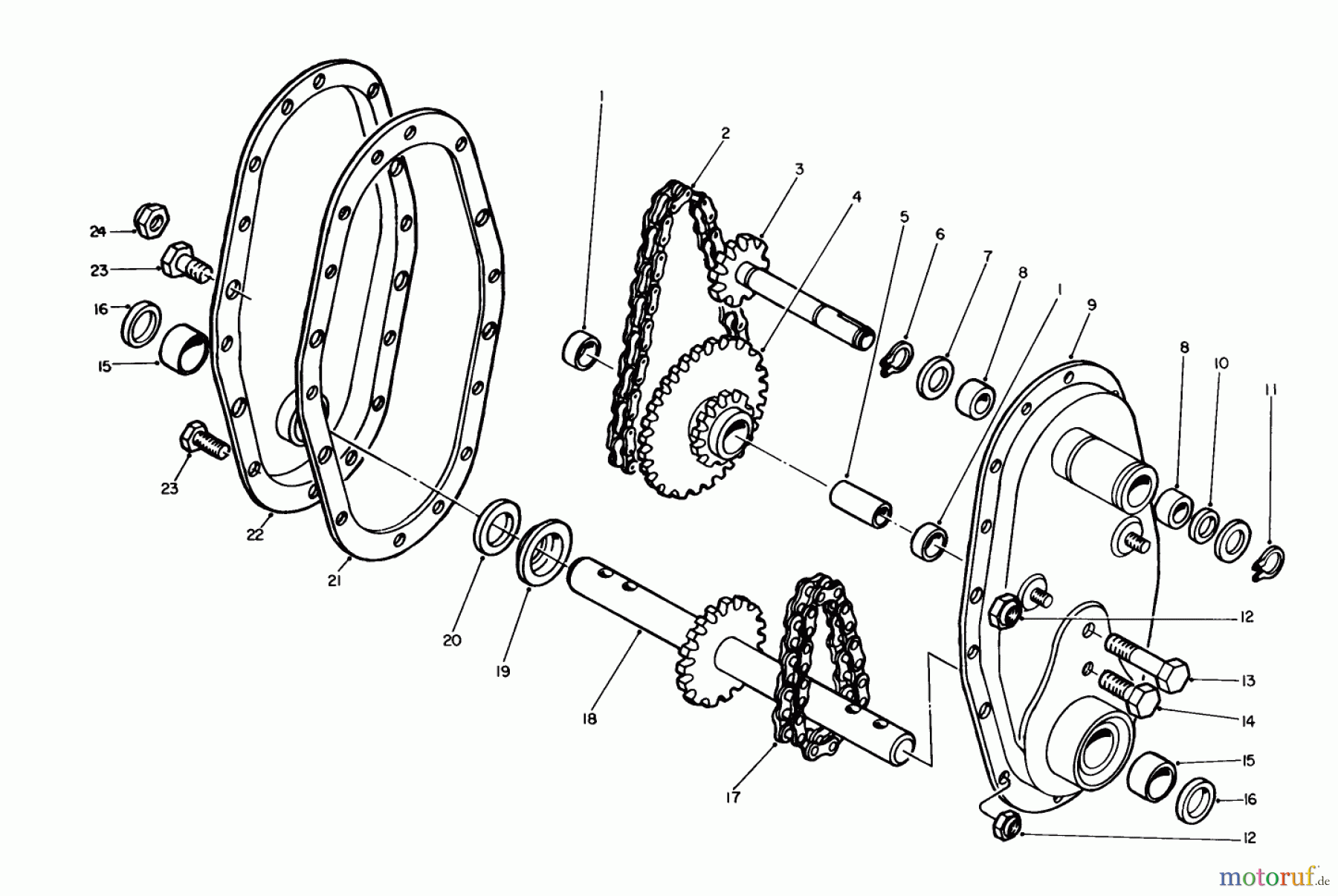  Toro Neu Tillers/Cultivators 58070 - Toro 26