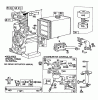 Toro 58170 - 22" Tiller, 1983 (3000001-3999999) Listas de piezas de repuesto y dibujos ENGINE BRIGGS & STRATTON MODEL 190402-2675-01 #2