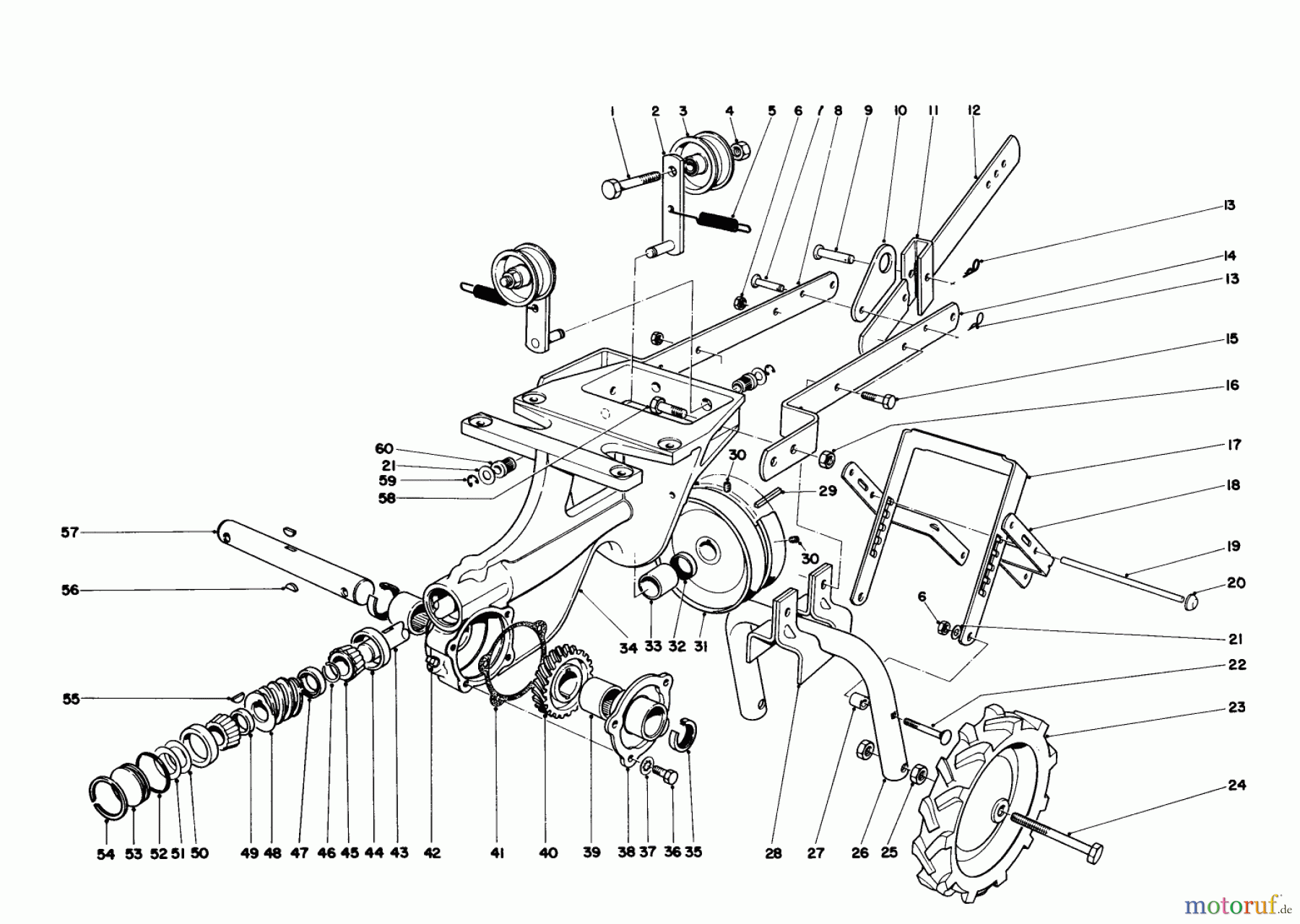  Toro Neu Tillers/Cultivators 58237 - Toro 26