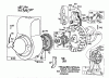 Toro 58336 - 22" Tiller, 1980 (0000001-0999999) Listas de piezas de repuesto y dibujos ENGINE BRIGGS & STRATTON MODEL 111202-0131-01 #1